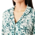 thumbnail image 4 of DreamMark Women's 2-Piece Notch Collar Pajama Set, 4 of 8