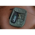 thumbnail image 3 of Large Green Compass Bible Cover, Zippered, with Handle, Nylon, 3 of 5