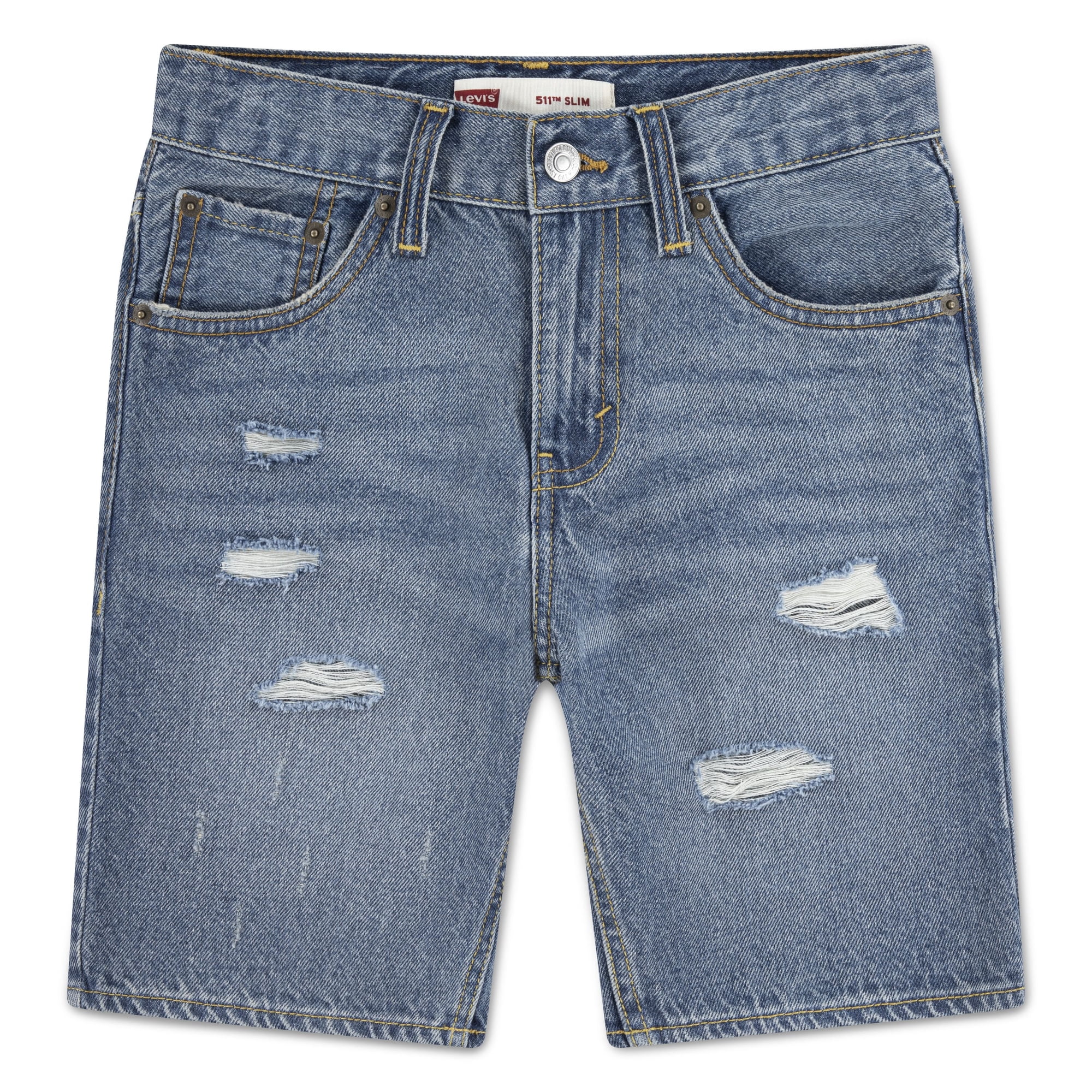 Levi’s Boys 511 Denim Shorts - 7-Piece Bulk Bundle - image 1