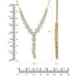 thumbnail image 4 of 1.25 CT. TW. Diamond Lariat Necklace in 14K Gold, 4 of 5