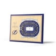 thumbnail image 1 of YouTheFan NHL 5-Layer Stadium View 3D Wall Art, Assorted Teams, 1 of 5