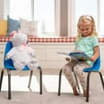 thumbnail image 7 of Lifetime Children's Essential Stacking Chair, 4 Pack, Blue, 7 of 10