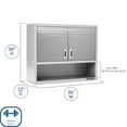 thumbnail image 2 of Seville Classics UltraHD Wall Cabinet with Open Shelf, 2 of 13