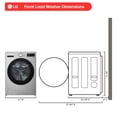 thumbnail image 5 of LG 5.0 cu. ft. Ultra Large Capacity Front Load Washer with TurboWash, 5 of 13