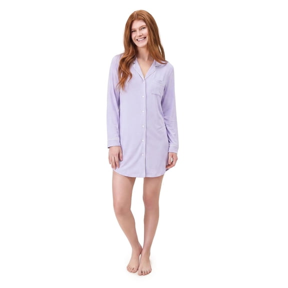 Member's Mark Women's Notch Collar Sleep Shirt