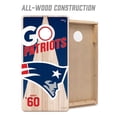 thumbnail image 3 of YouTheFan New England Patriots 2'x4' Cornhole Board Set, 3 of 6