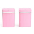thumbnail image 1 of Nine Stars 3.2-Gallon Motion Sensor Trash Can, Assorted Colors 2-Pack, 1 of 4