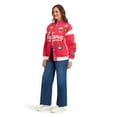 thumbnail image 2 of Women's Character Patch Moto Jacket, 2 of 9