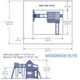 thumbnail image 11 of Backyard Discovery Woodridge Elite Cedar Swing Set, 11 of 12