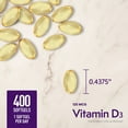 thumbnail image 4 of Member's Mark Vitamin D3 Softgels, 125 mcg, 400 ct., 4 of 8