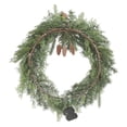 thumbnail image 3 of Member's Mark Pre-Lit 32" Flocked Wreath, 3 of 3