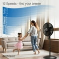 thumbnail image 6 of Lasko WhisperForce 18" Eco Quiet DC Pedestal Fan with Remote Control, 6 of 13
