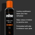 thumbnail image 4 of Edge Sensitive Skin Shaving Gel for Men, 9.5 oz., 3 pk., 4 of 9