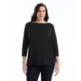 thumbnail image 6 of Rafaella Women's 3/4 Sleeve Boatneck Top, 6 of 9
