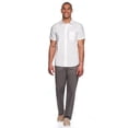 thumbnail image 2 of Lands’ End Men's Cotton Linen Pull On Pant, 2 of 8