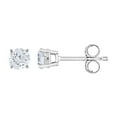 thumbnail image 3 of 0.47 CT. T.W. Round Diamond Stud Earrings in 14K Gold, 3 of 8
