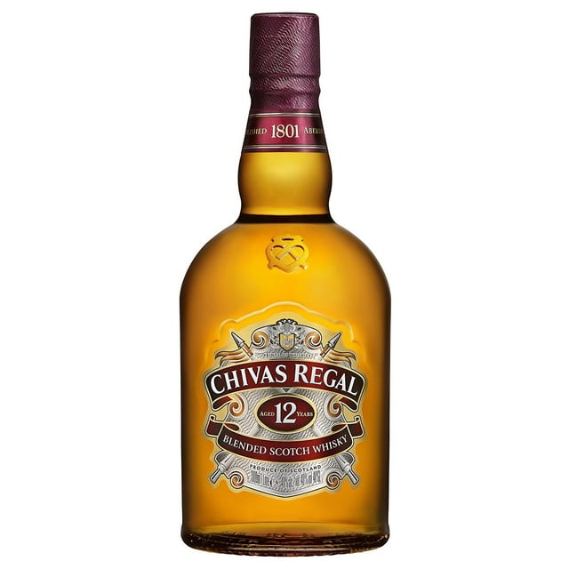 Chivas Regal 12-Year-Old Blended Scotch Whisky 1 L