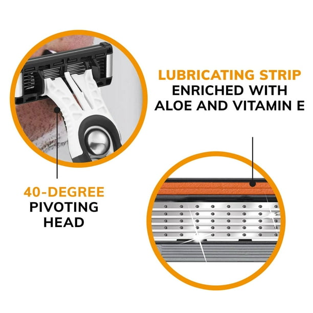 BIC Flex 5 Titanium-Coated Disposable Razor, 5 Blades, 9 ct