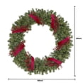 thumbnail image 3 of Member's Mark 60" Pre-Lit Wreath with Red Berries, 3 of 4