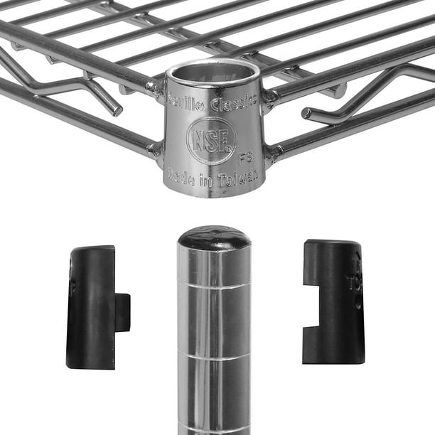 Seville Classics 5-Level UltraZinc Commercial Shelving (18