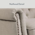 thumbnail image 4 of Member's Mark Corinne Tufted Cream Fabric Pushback Recliner, 4 of 7