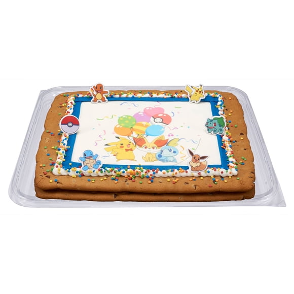 Pokemon Half Sheet Cookie Cake