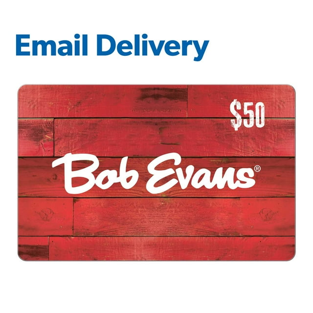 Bob Evans $50 Email Delivery Gift Card