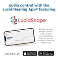 thumbnail image 8 of Lucid Hearing 64-Channel Bluetooth Behind-the-Ear Hearing Aids, 8 of 12