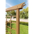 thumbnail image 2 of Vita Cedar 81" x 60.5" Heartwood Trellis, 2 of 4