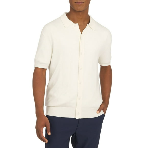 DKNY Men's Button Front Sweater