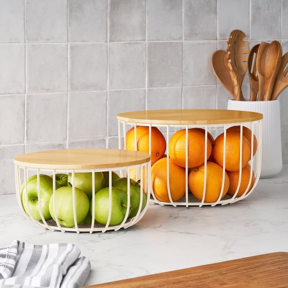 Member's Mark Wire Baskets, Set of 2