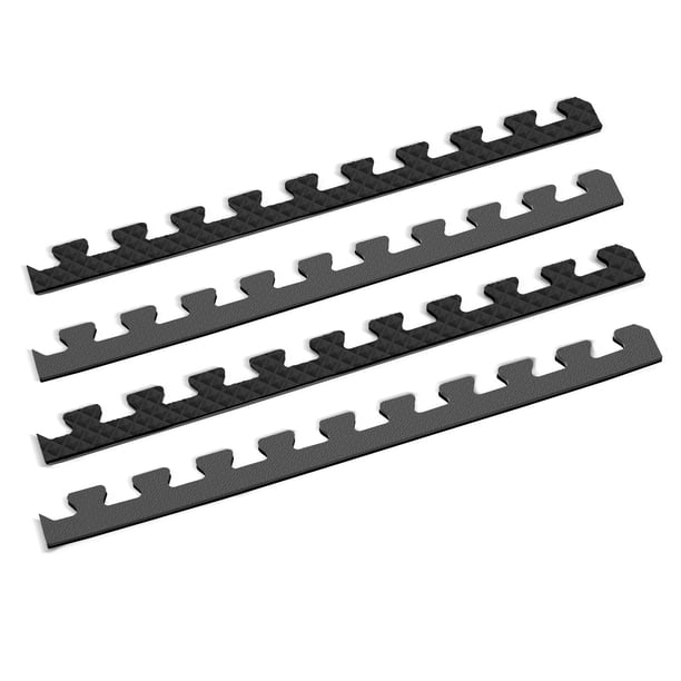 Norsk Reversible Foam Flooring, Black and Gray, 22.44