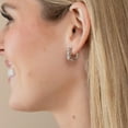 thumbnail image 7 of Lab Created Round Cut 1.96 CT. T.W. 3-Stone Floating Diamond Earrings in 18K Gold, 7 of 7