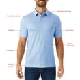 thumbnail image 7 of Member's Mark Men's Pattern Performance Polo, 7 of 8
