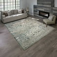 thumbnail image 1 of Quattro Omaha Gray and Ivory Area Rug, Assorted Sizes, 1 of 3