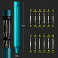 thumbnail image 7 of HOTO 24-in-1 Precision Screwdriver Set, Magnetic Mini Repair Tool for Electronics & Eyeglasses, 7 of 9