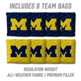 thumbnail image 4 of YouTheFan Michigan Wolverines 2'x4' Cornhole Board Set, 4 of 6