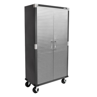 Seville Classics UltraHD Storage Cabinet, 36" W x 18" D x 72" H