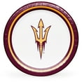 thumbnail image 1 of Arizona State Sun Devils NCAA Round Paper Plates, 10", 85 ct., 1 of 6