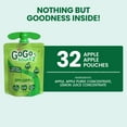 thumbnail image 4 of GoGo SqueeZ Applesauce Pouches, Apple Apple, 3.2 oz., 32 ct., 4 of 8