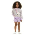 thumbnail image 3 of Character Toddler Girls Sweatshirt and Short Set, 3 of 15