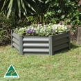 thumbnail image 3 of The Organic Garden Co. Hexagonal Garden Bed - Woodland Gray, 3 of 9