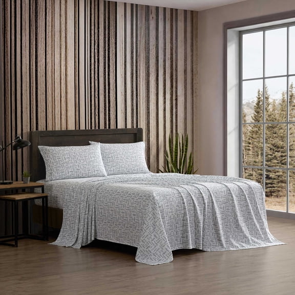 Eddie Bauer 6-Piece Cotton Flannel Sheet Set, Assorted Sizes