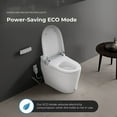 thumbnail image 15 of OVE Decors Clarke White Tall Elongated Smart Toilet with Bidet Toilet Seat, 15 of 18
