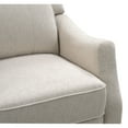 thumbnail image 5 of Calvin Fabric Pushback Reclining Armchair, 5 of 10