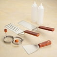 thumbnail image 3 of Cuisinart Wooden Handle Griddle Set, 7pc, 3 of 9