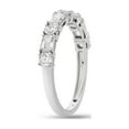 thumbnail image 3 of 1.20 C.T. TW Emerald and Round Cut Diamond Band in 14K Gold, 3 of 6