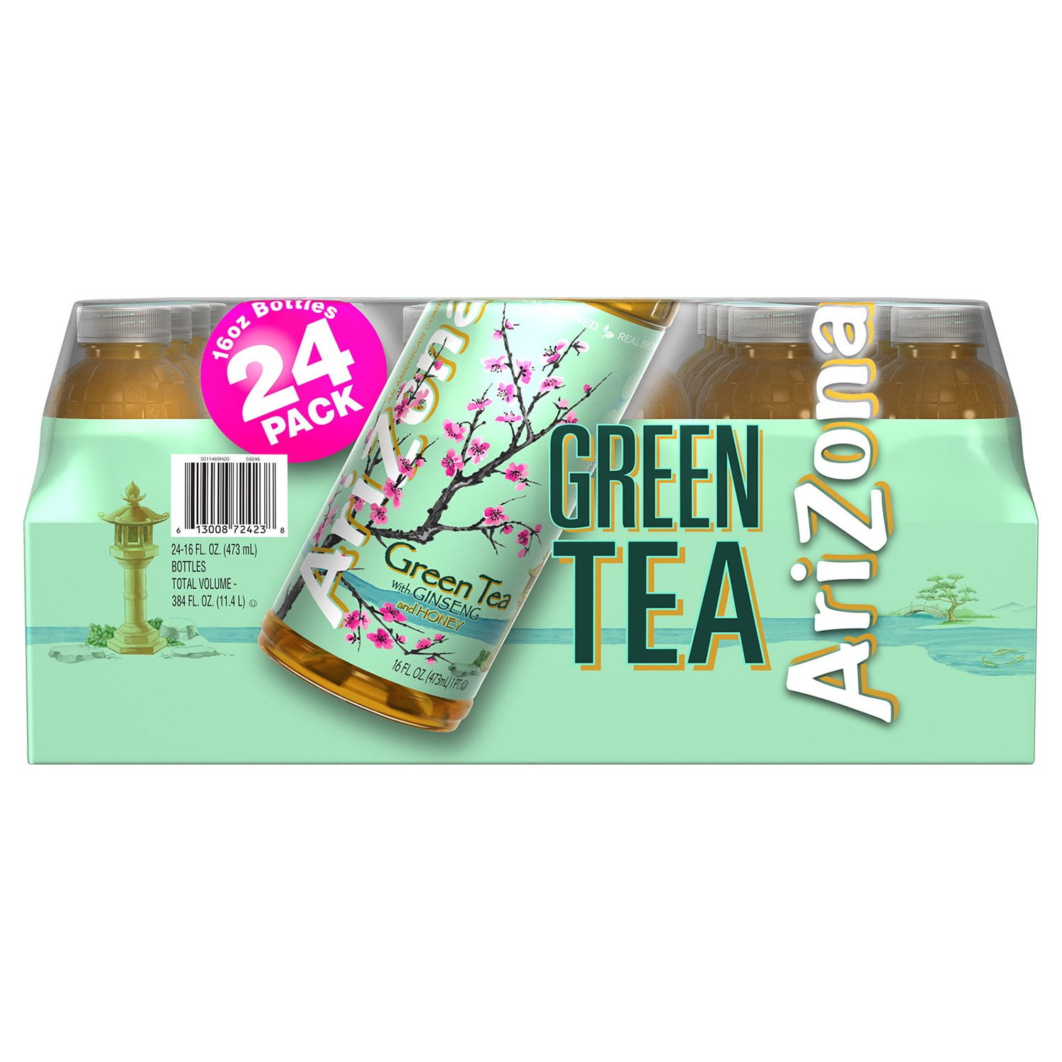 【azunyan様】専用・緑360g/茶300g≪フォロー割特価≫ AriZona Green Tea with Ginseng and Honey 16 fl. oz., 24 pk