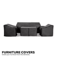 thumbnail image 10 of Mirador Nassau Deep Seating Fire Seating Set with Sunbrella Fabric, 4pc, 10 of 14