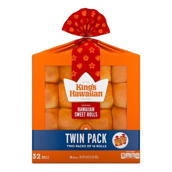 King's Hawaiian Original Dinner Rolls 32 ct.